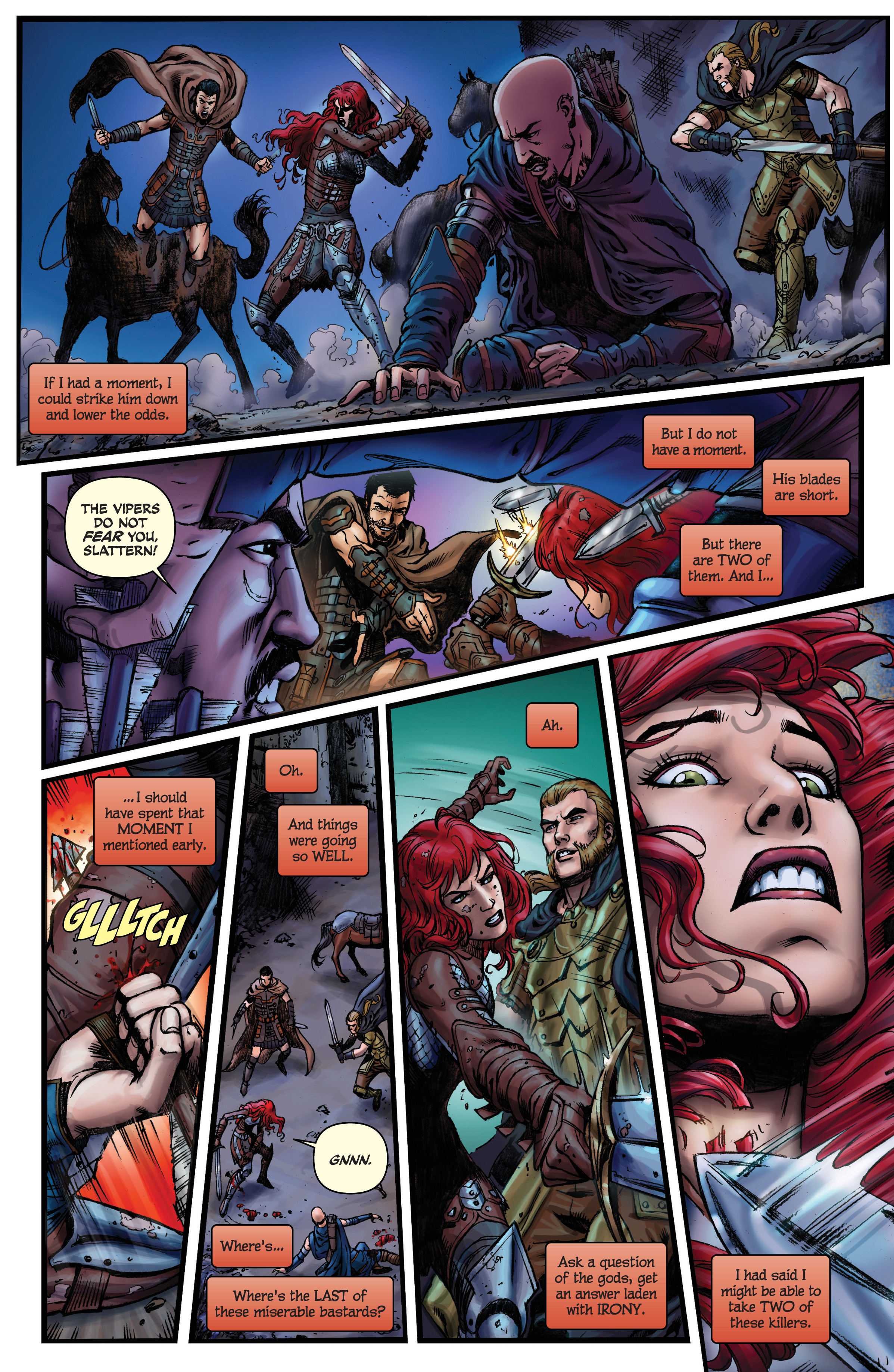 Read online Red Sonja (2013) comic -  Issue # _TPB Complete Gail Simone Red Sonja Omnibus (Part 5) - 42
