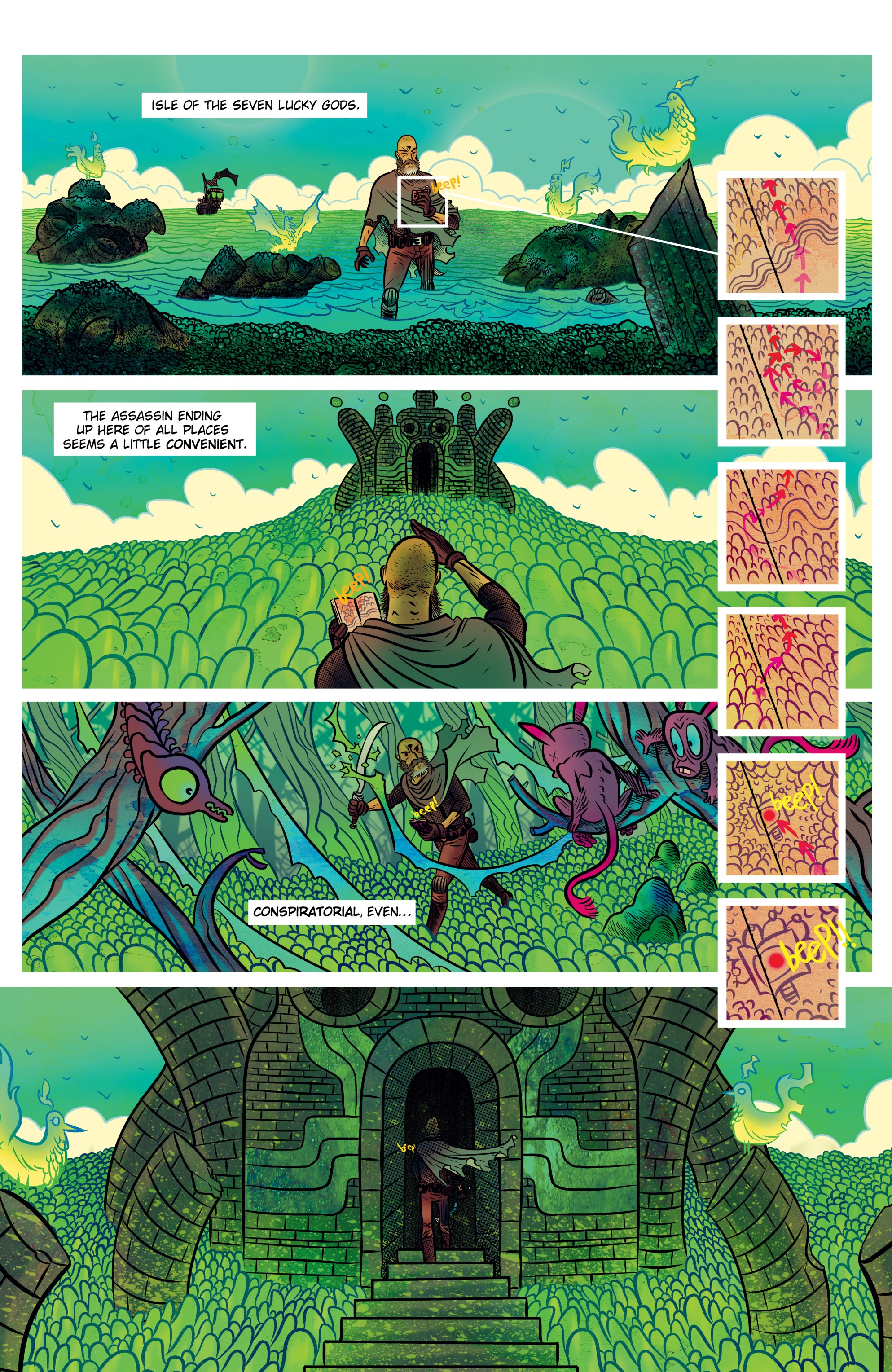 Read online Ether: The Disappearance of Violet Bell comic -  Issue # _TPB - 50