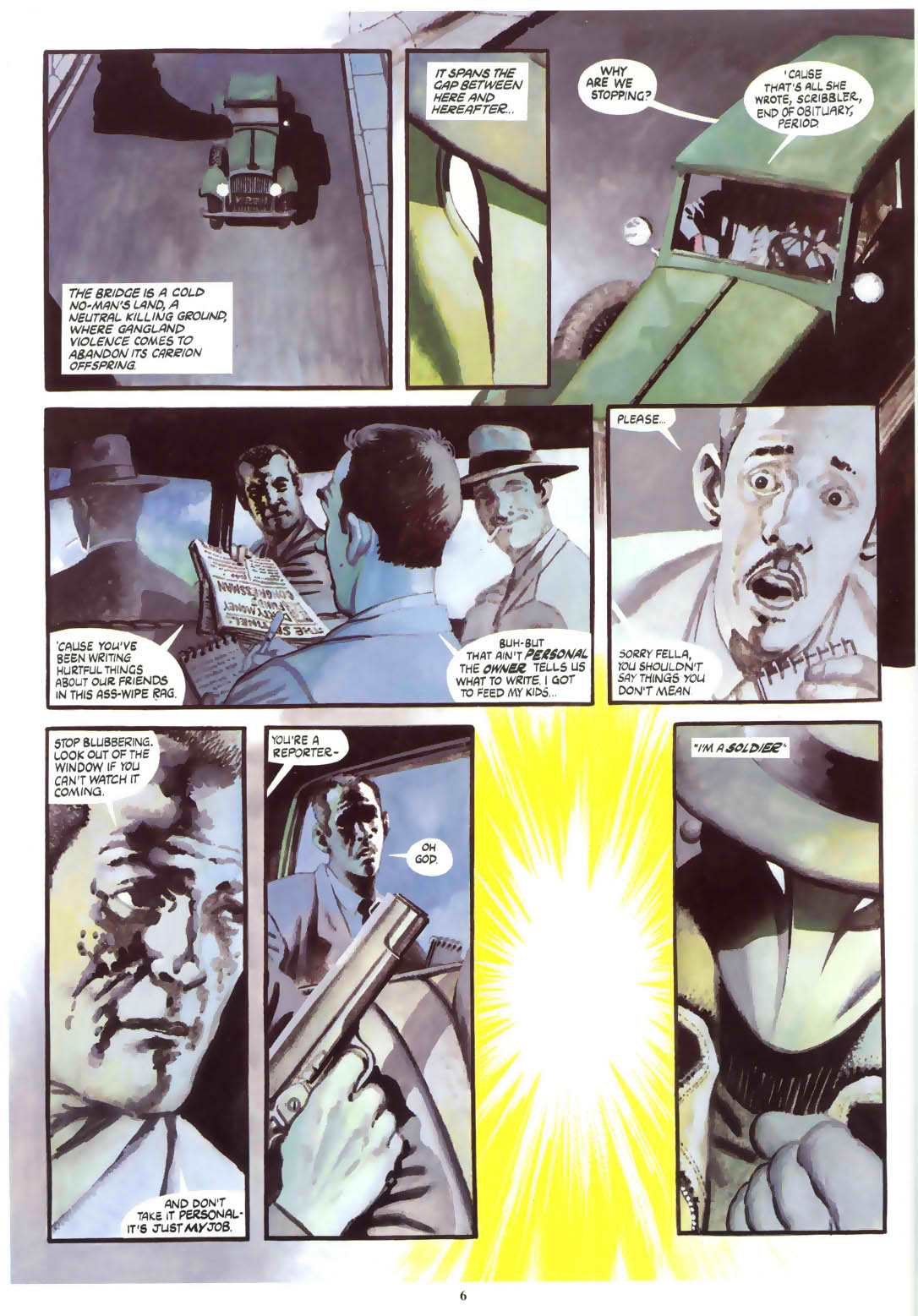 Read online Marvel Graphic Novel comic -  Issue #6 Night Raven - House of Cards - 5