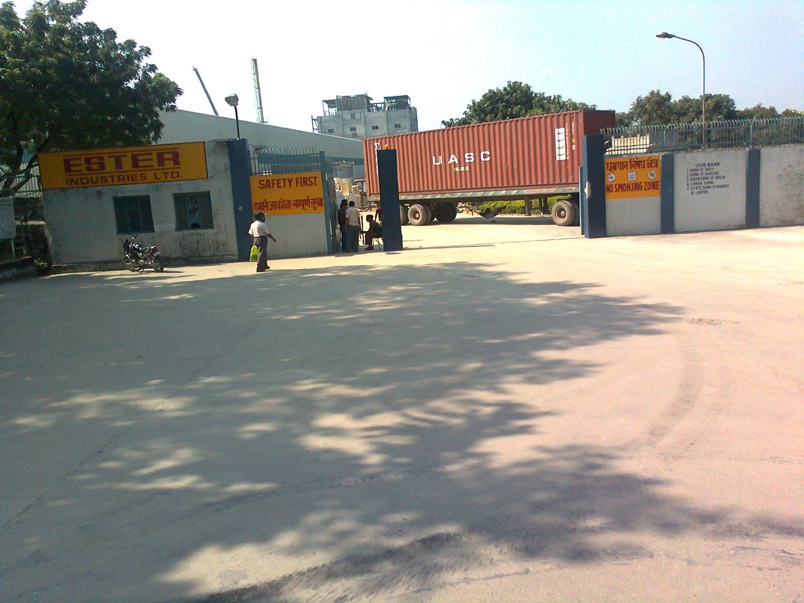 TO KHATIMA Ester industries ltd. khatima