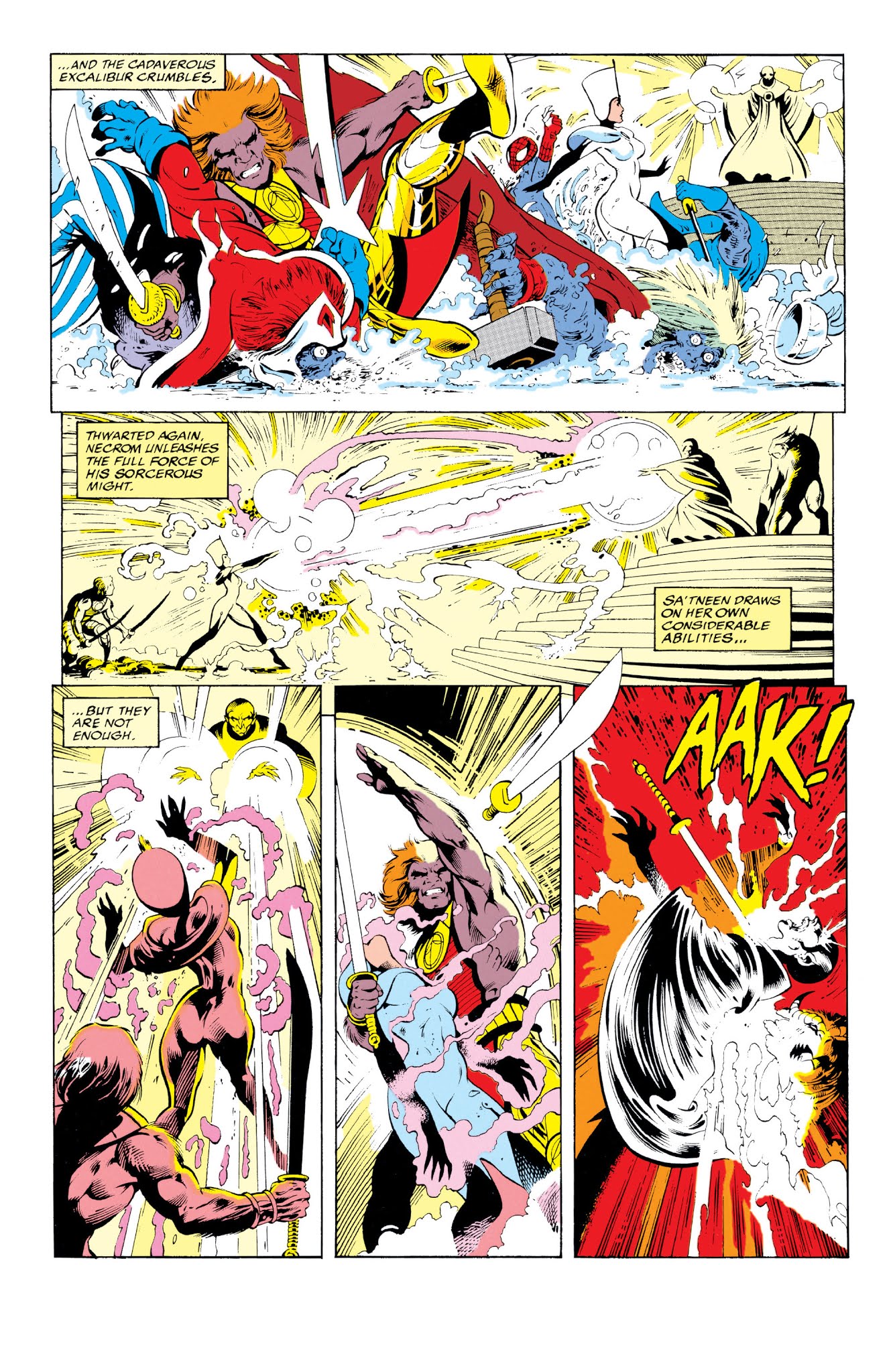 Read online Excalibur Visionaries: Alan Davis comic -  Issue # TPB 1 (Part 1) - 98