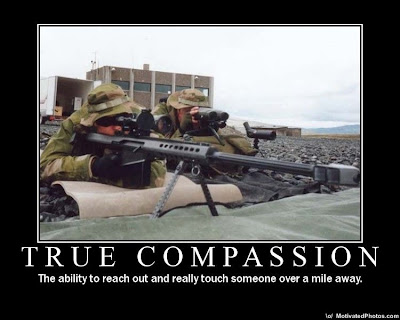 True Compassion Demotivational Poster