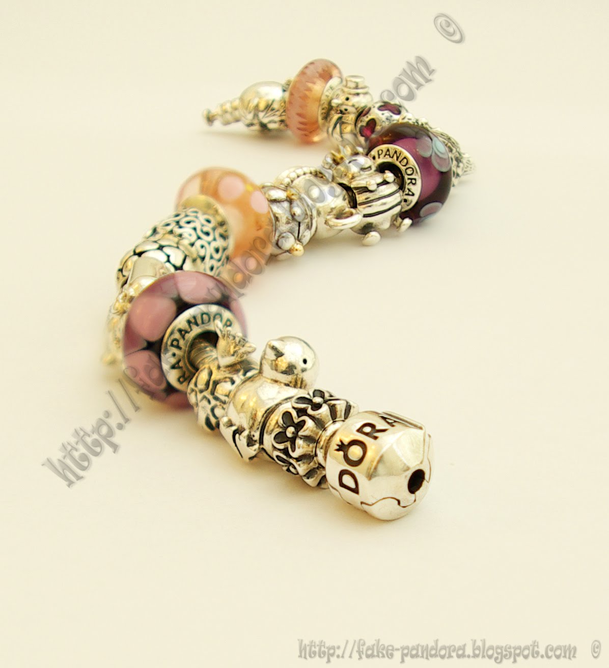 Real vs fake pandora