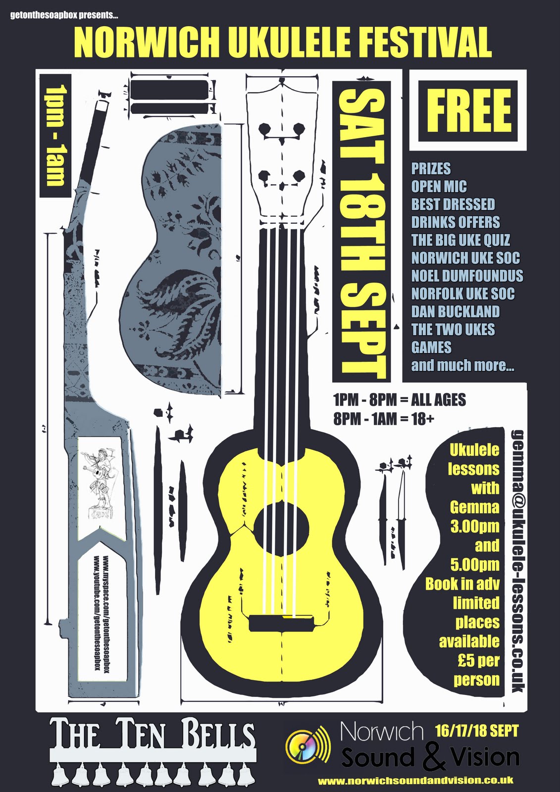 First ever Norwich Ukulele Festival! 18 September