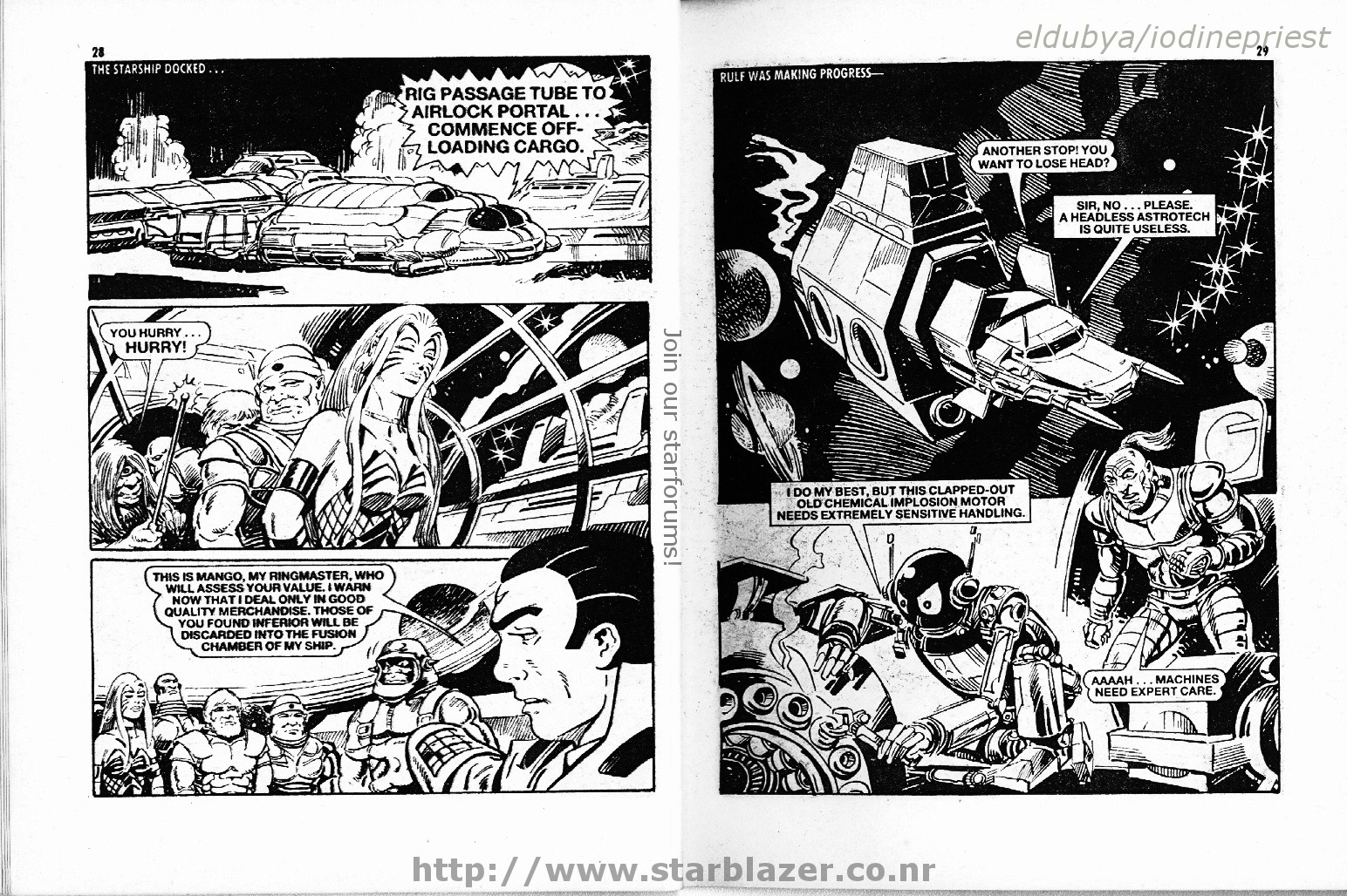 Read online Starblazer comic -  Issue #216 - 16