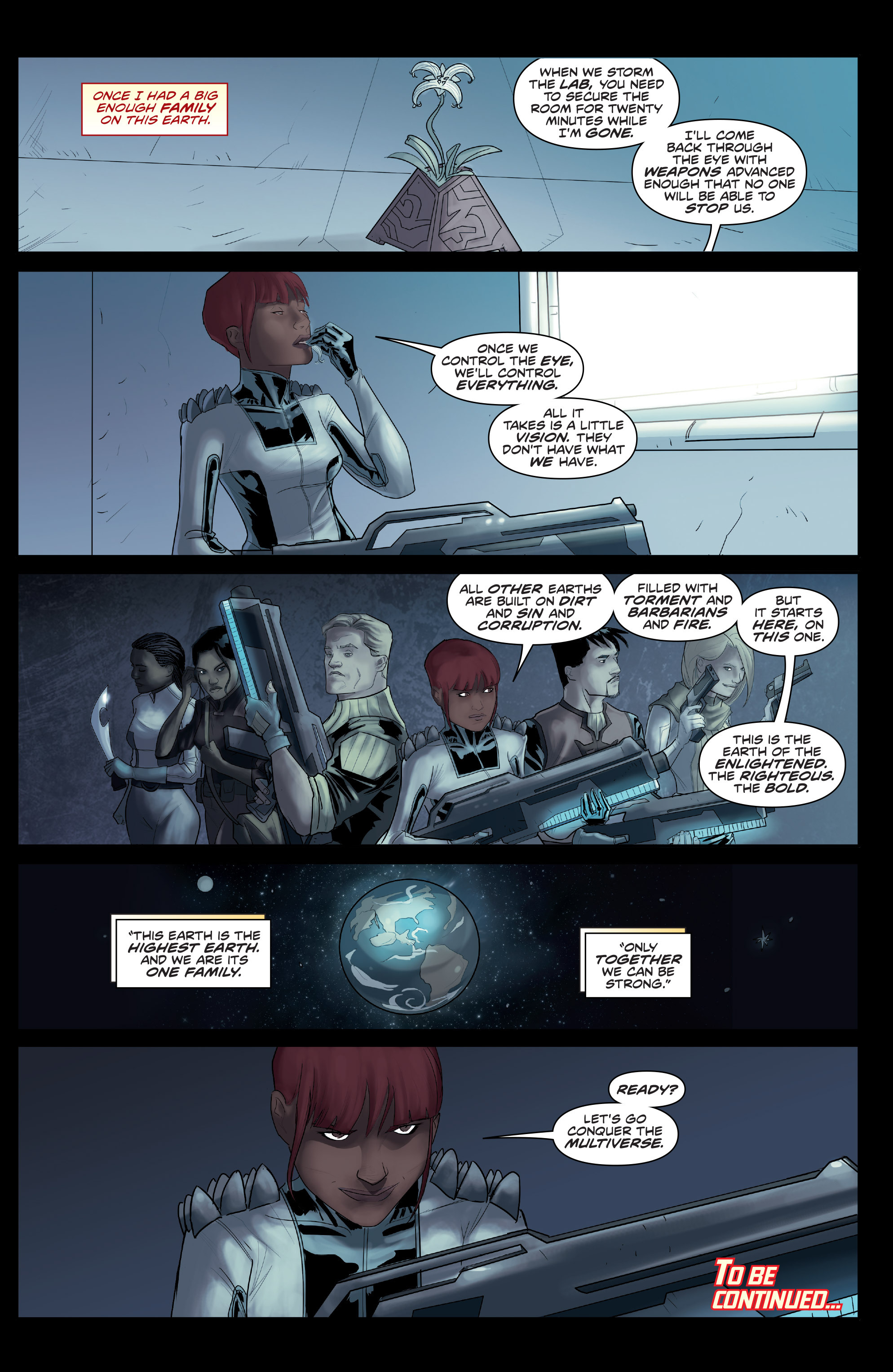 Read online Higher Earth comic -  Issue # _TPB - 122
