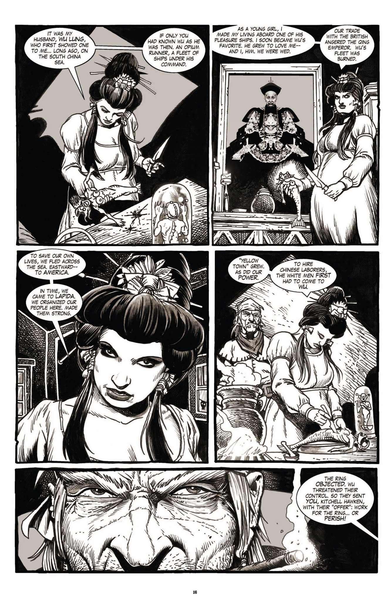 Read online Hawken comic -  Issue #4 - 18