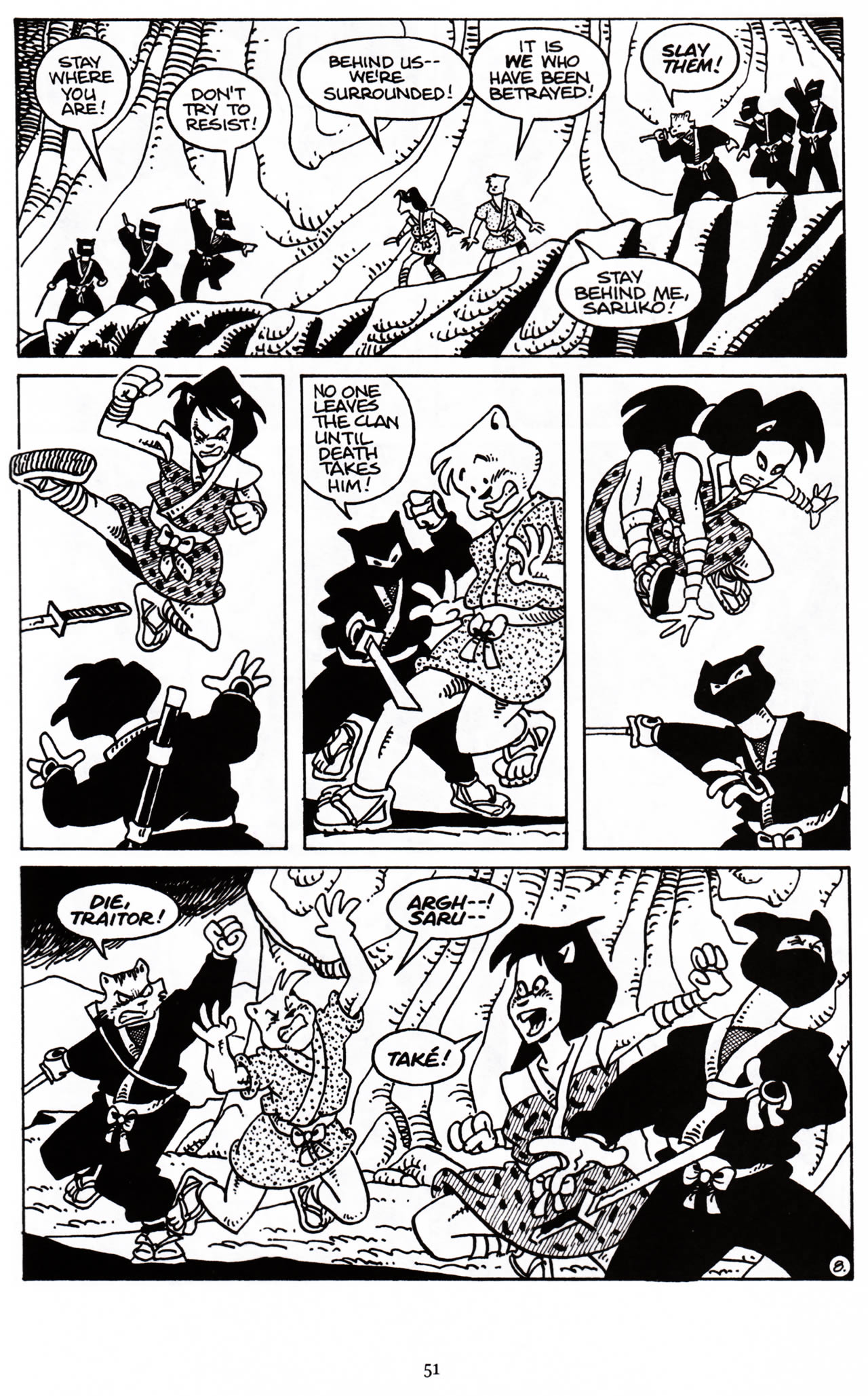 Read online Usagi Yojimbo (1996) comic -  Issue #32 - 22