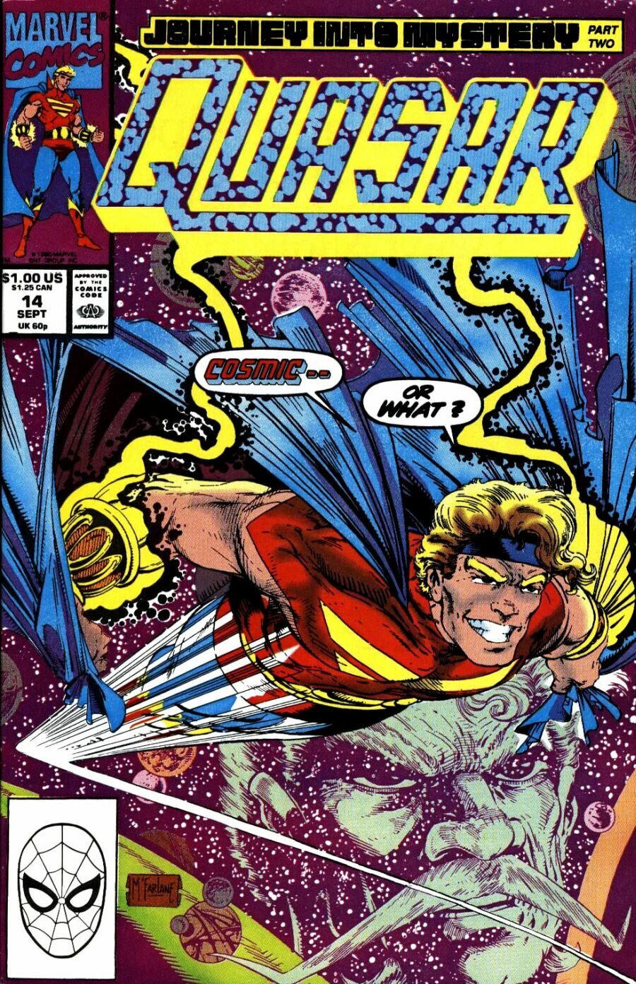 Read online Quasar comic -  Issue #14 - 1