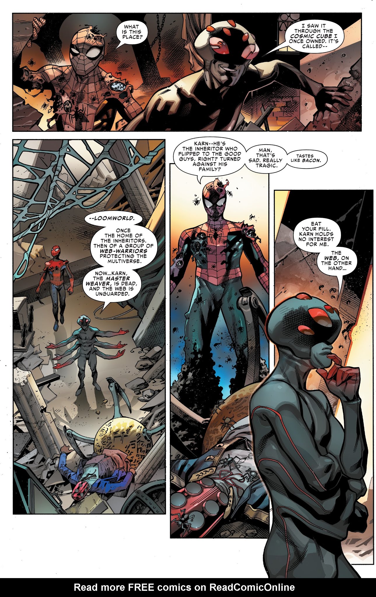 Read online Spider-Geddon comic -  Issue #4 - 12