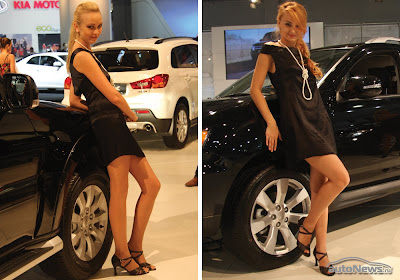 Perfect girls of MIAS 2010 -Moscow International Automobile Salon -