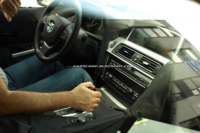 Convertible BMW 6 showed its interior