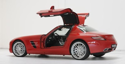Gullwing from the tuner Mercedes AMG by Brabus SLS