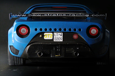 New Lancia Stratos Racing : Approval GT2, 25 copies and miniature