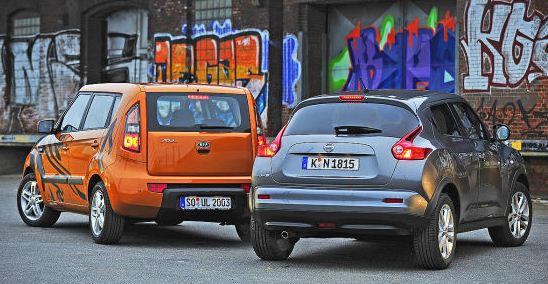 Looks Like a Car: Kia Soul & Nissan Juke: Comparison