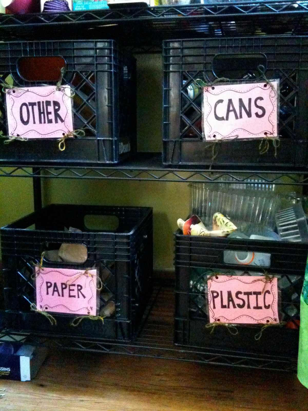 making it in midtown Cute Recycling Bins, Birthday Cupcakes and a video.