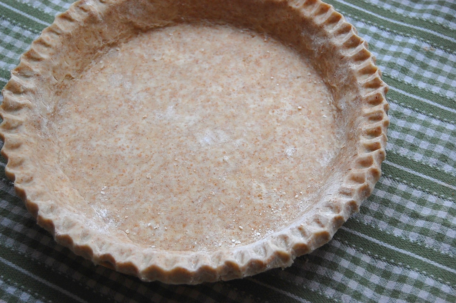 The Nonstop Nutritarian Whole Wheat Pie Crust