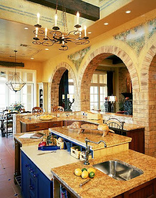 tuscan kitchen design