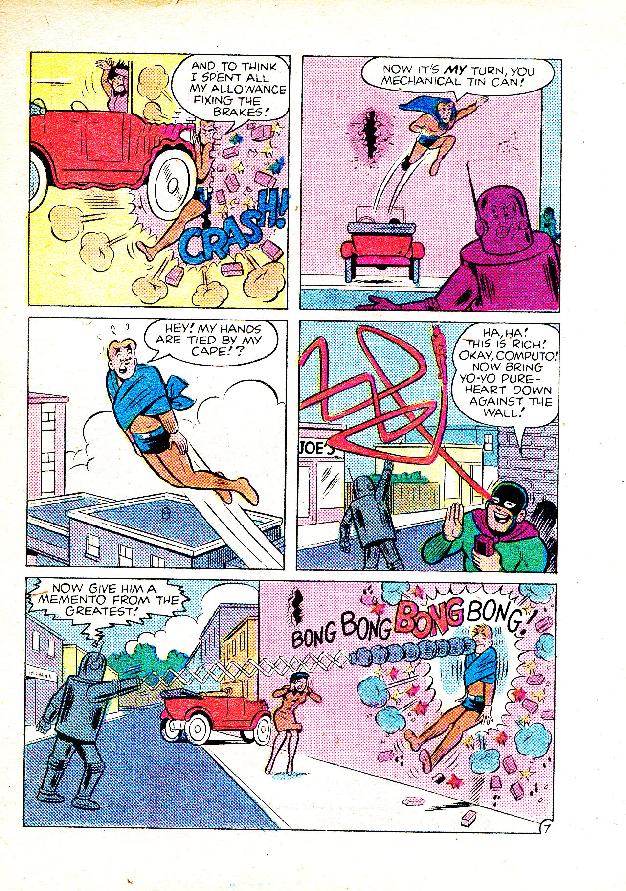 Read online Captain Hero Comics Digest Magazine comic -  Issue # TPB - 107