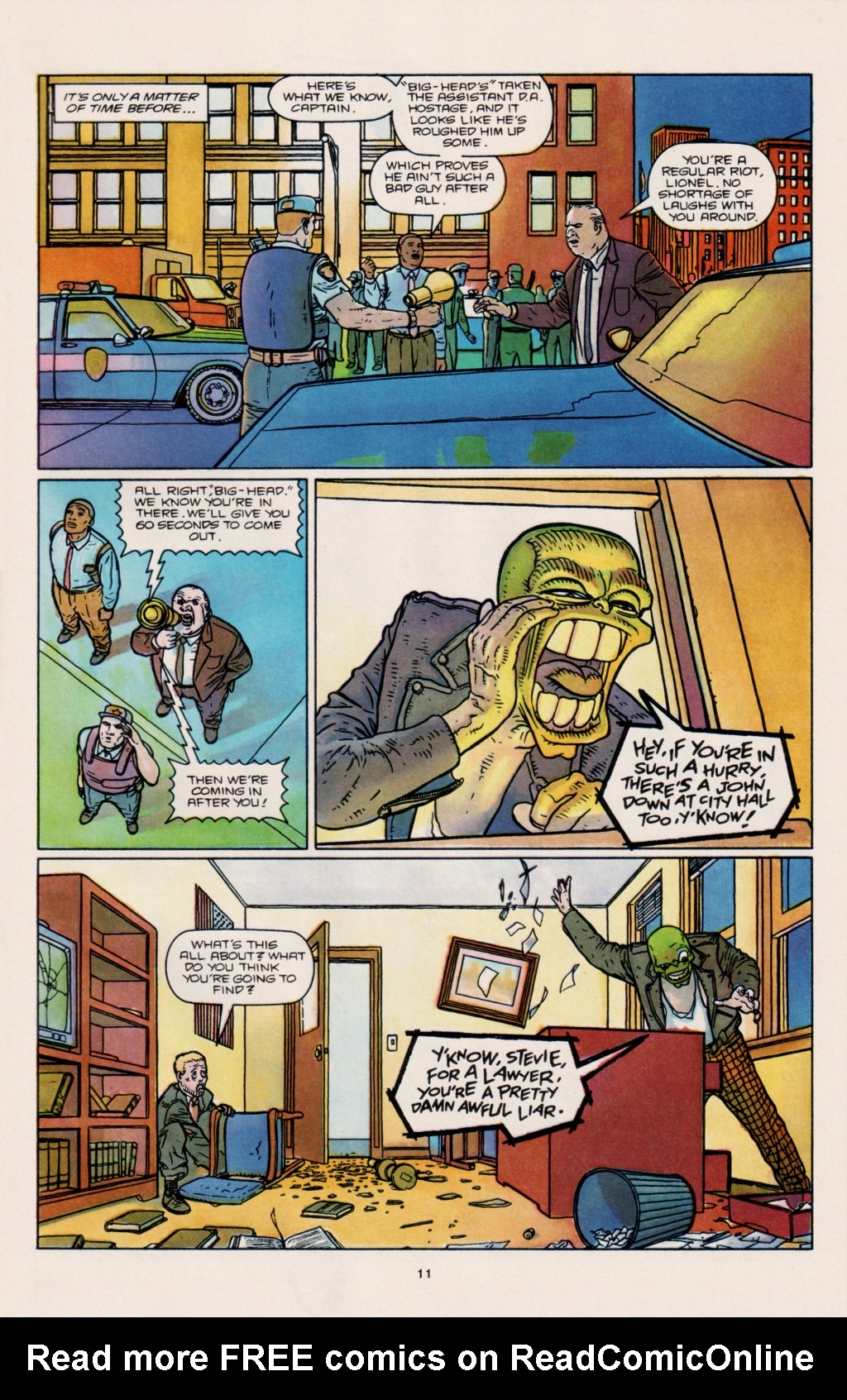Read online The Mask comic -  Issue #4 - 13