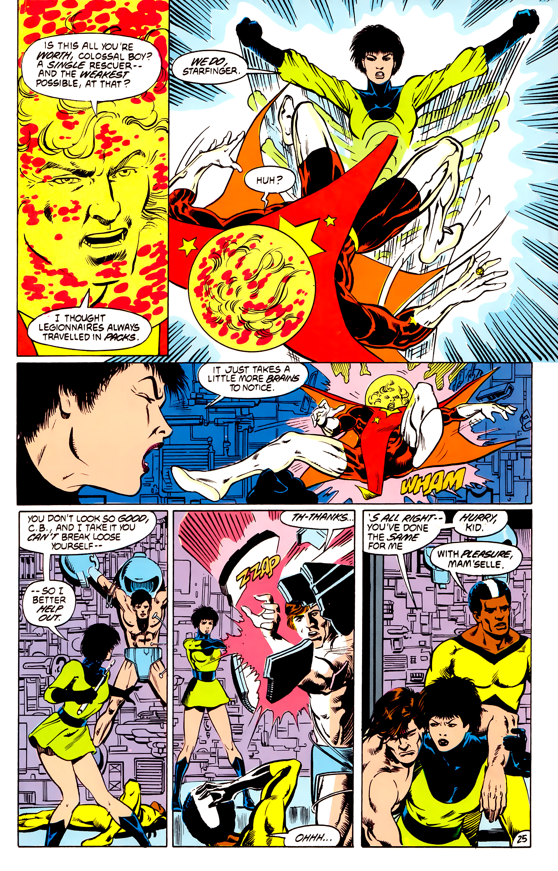 Read online Legion of Super-Heroes (1984) comic -  Issue # _Annual 4 - 26