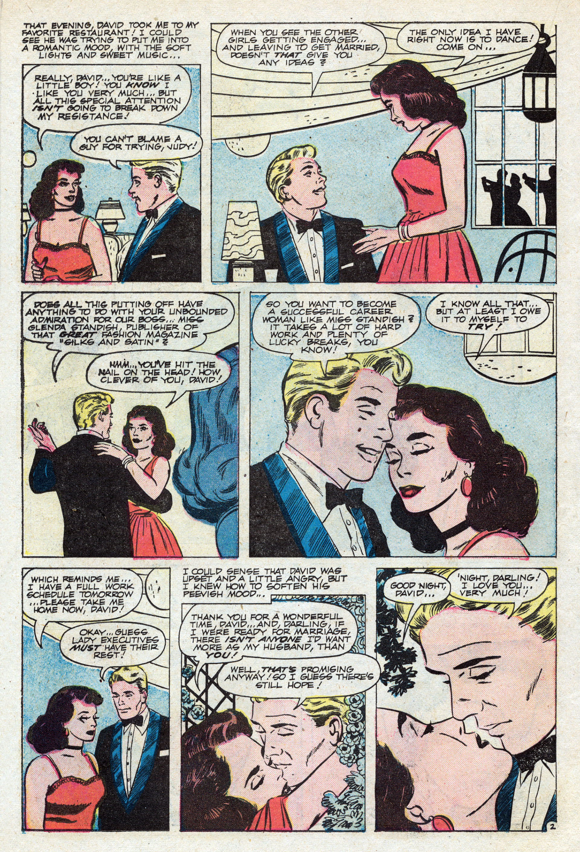 Read online Love Romances comic -  Issue #74 - 22