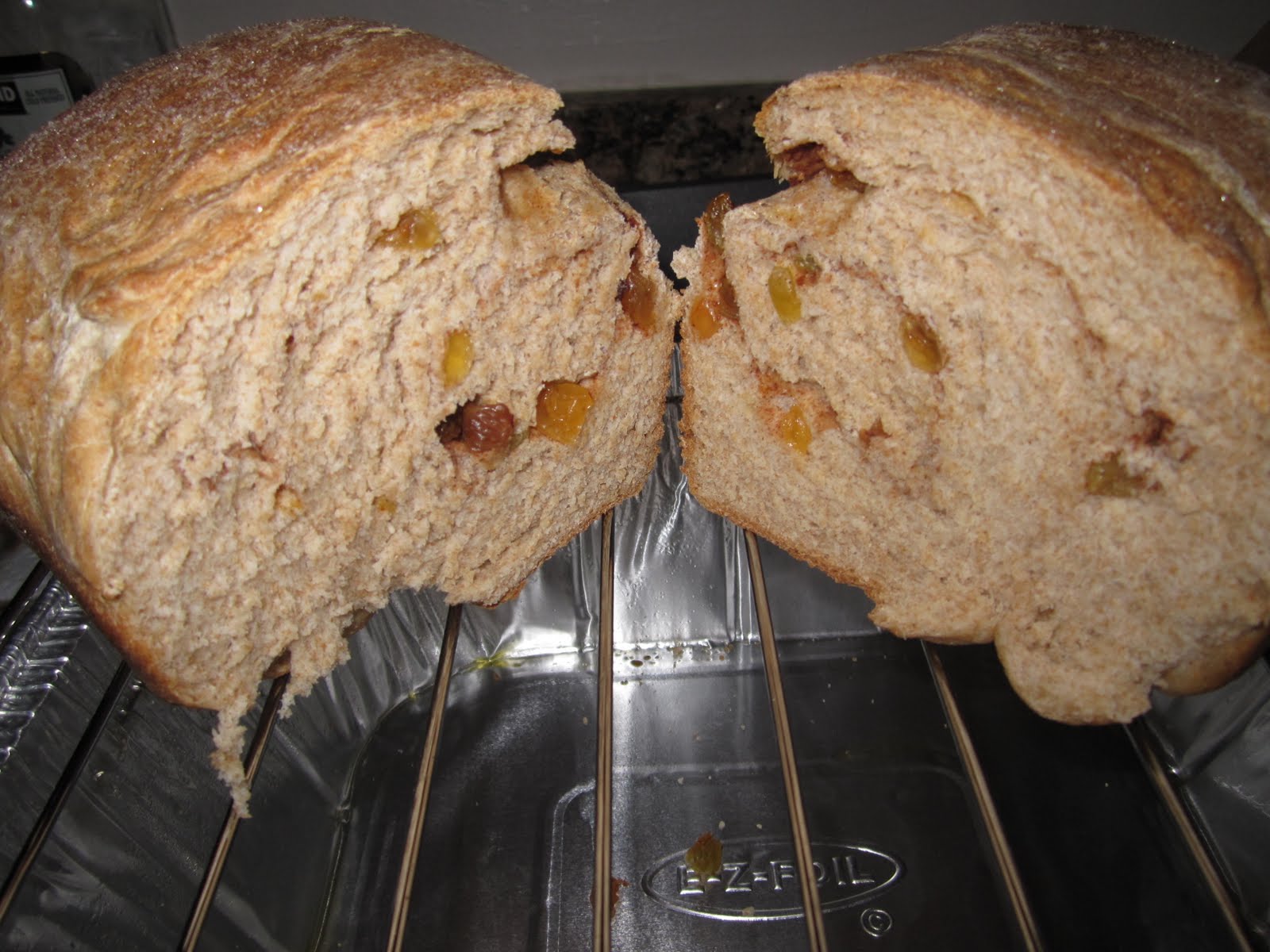 Life's a Batch! Cinnamon raisin bread + sandwich