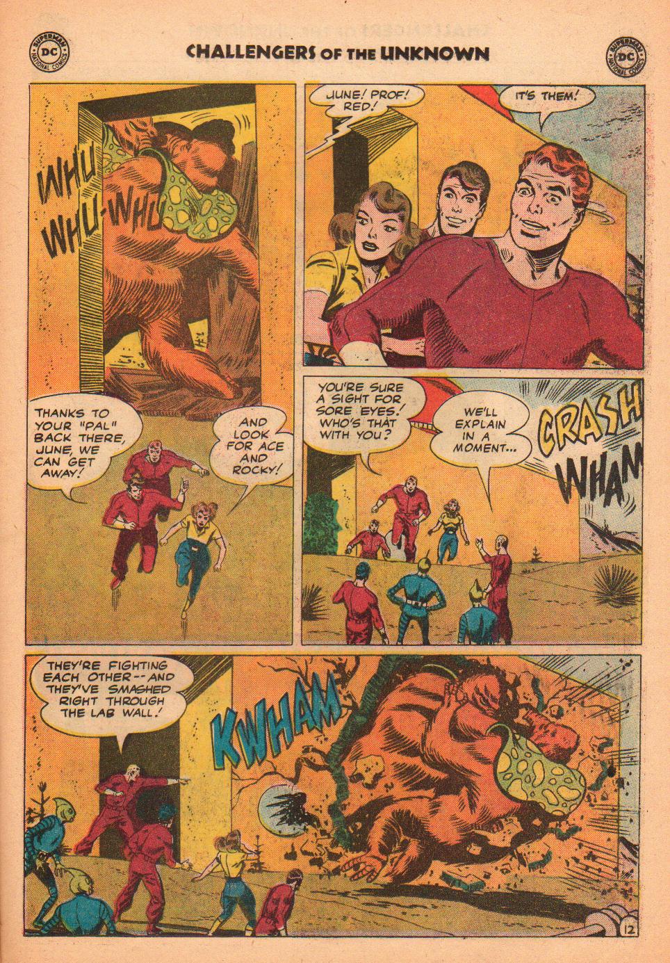 Challengers of the Unknown (1958) Issue #14 #14 - English 31