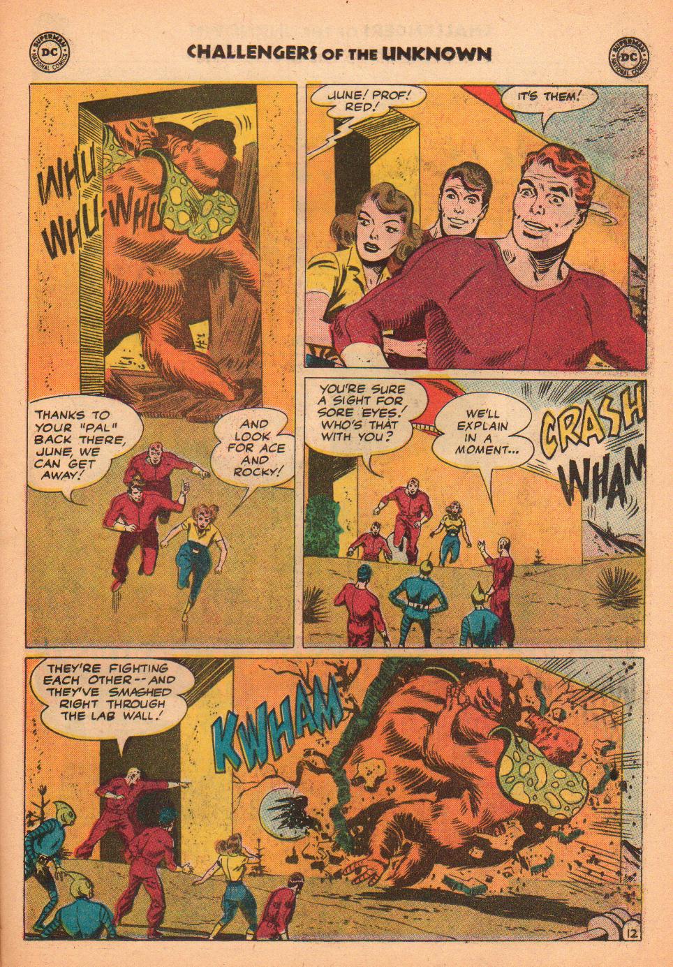 Read online Challengers of the Unknown (1958) comic -  Issue #14 - 31