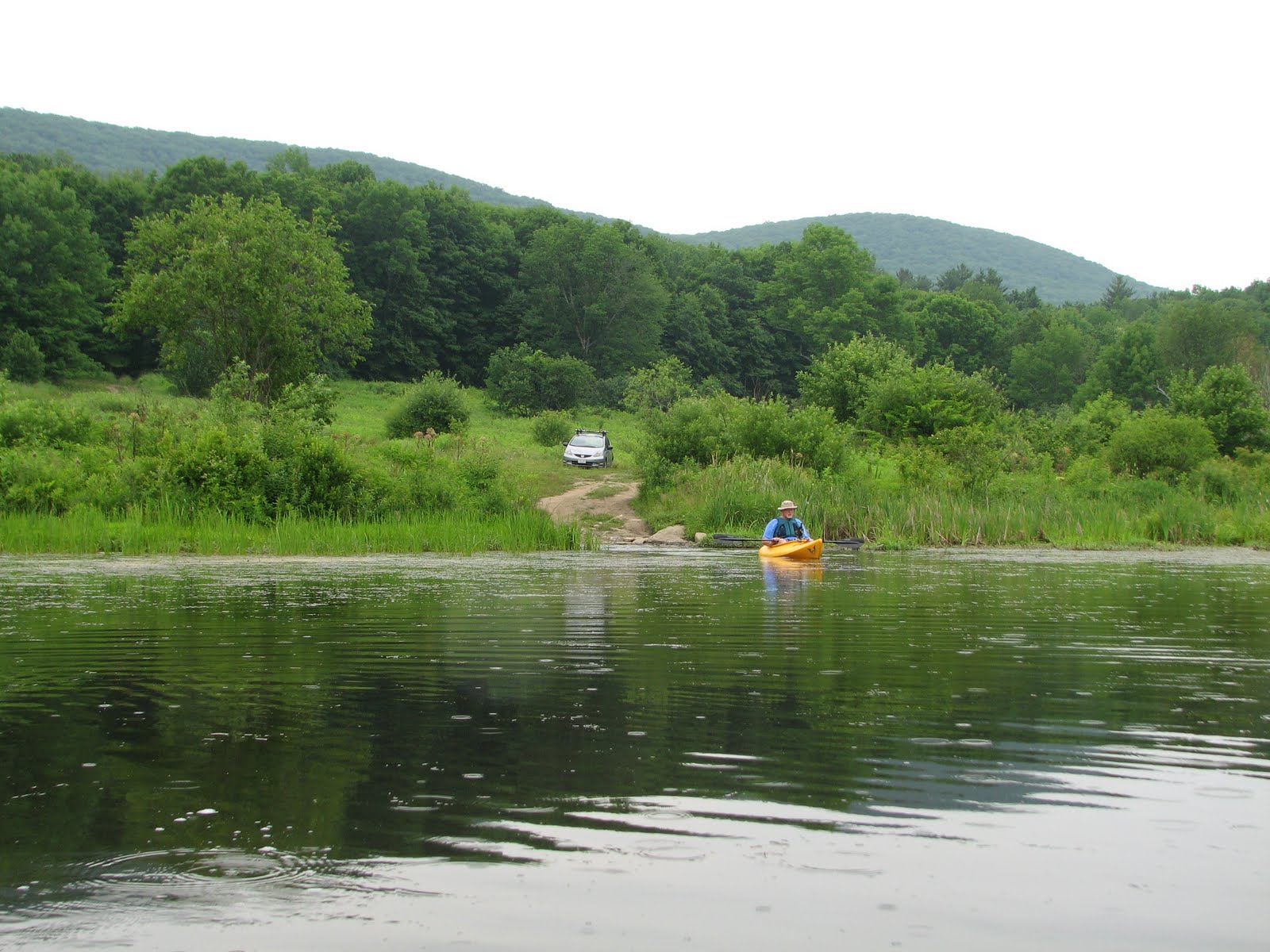 Debbie's Blog Kayaking (and fishing) at Three Mile Pond