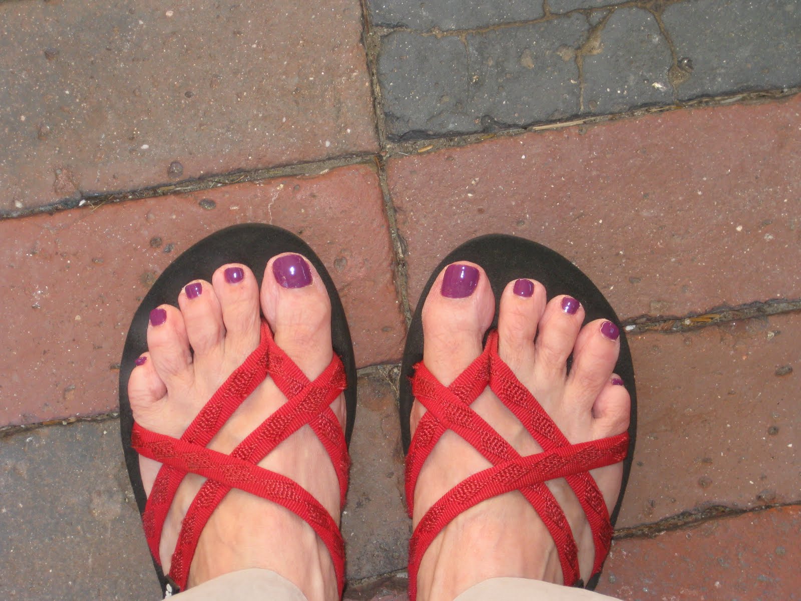 Debbie's Blog 232/365 Purple toes