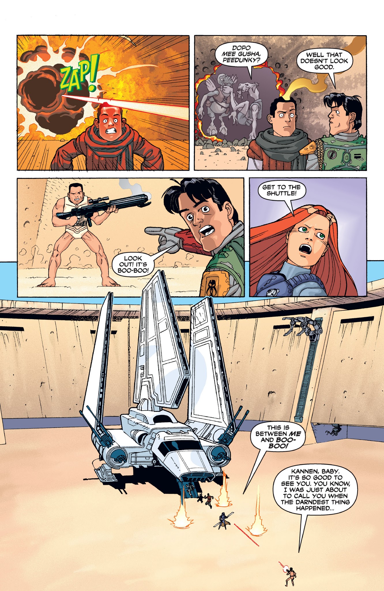 Read online Star Wars: Tag & Bink II comic -  Issue #1 - 16