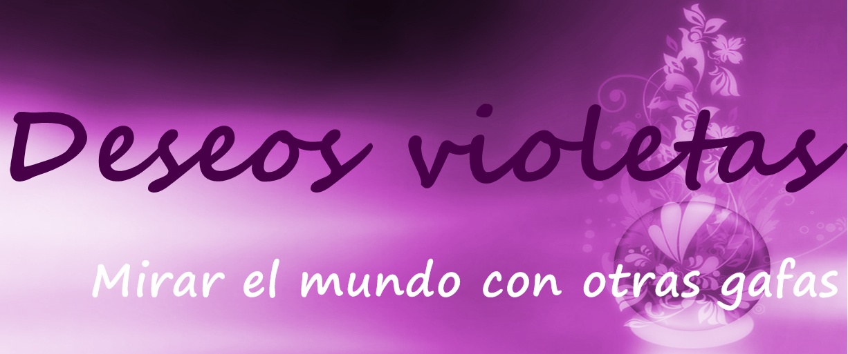 Con las gafas violetas