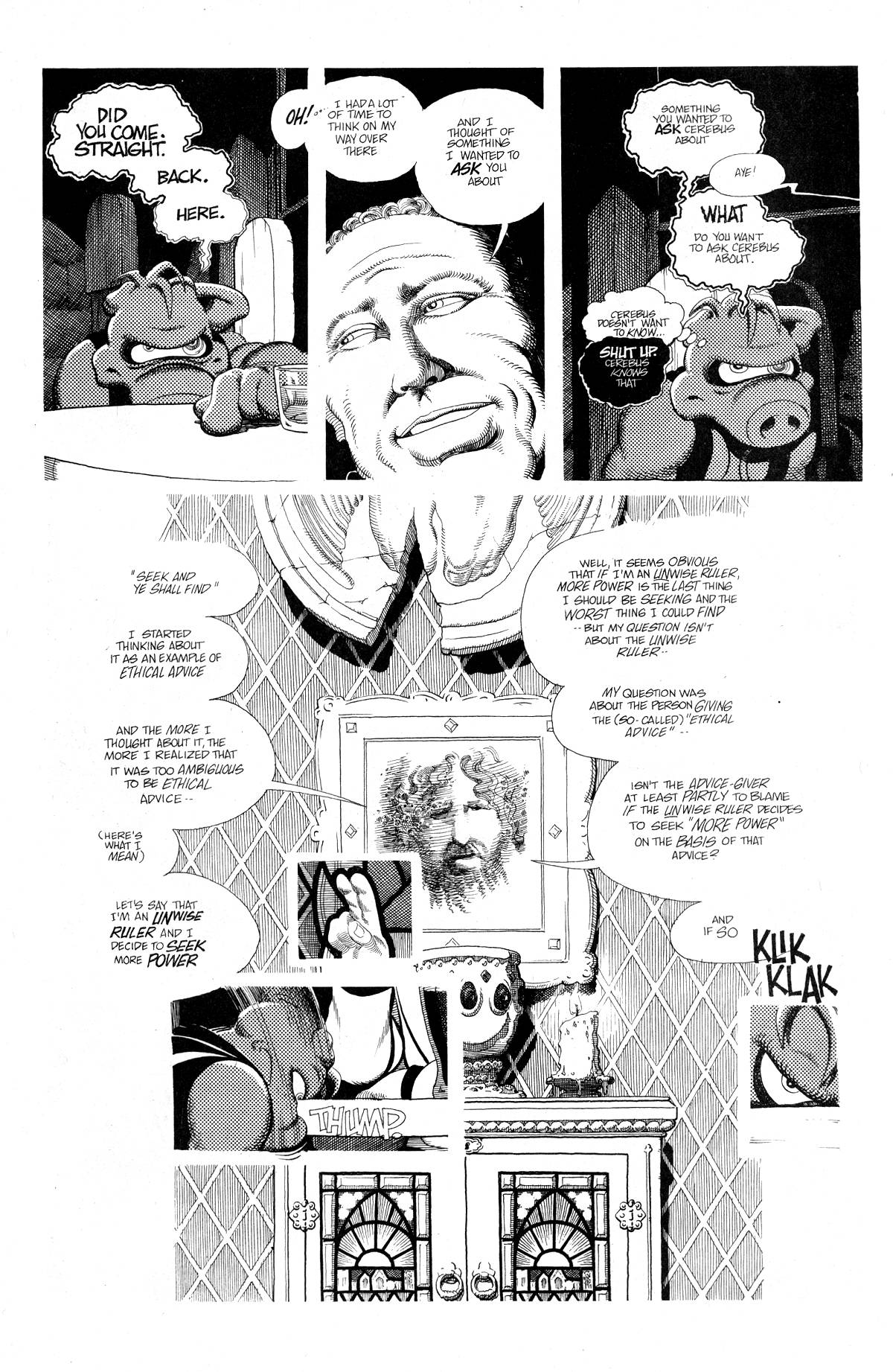 Read online Cerebus comic -  Issue #227 - 9