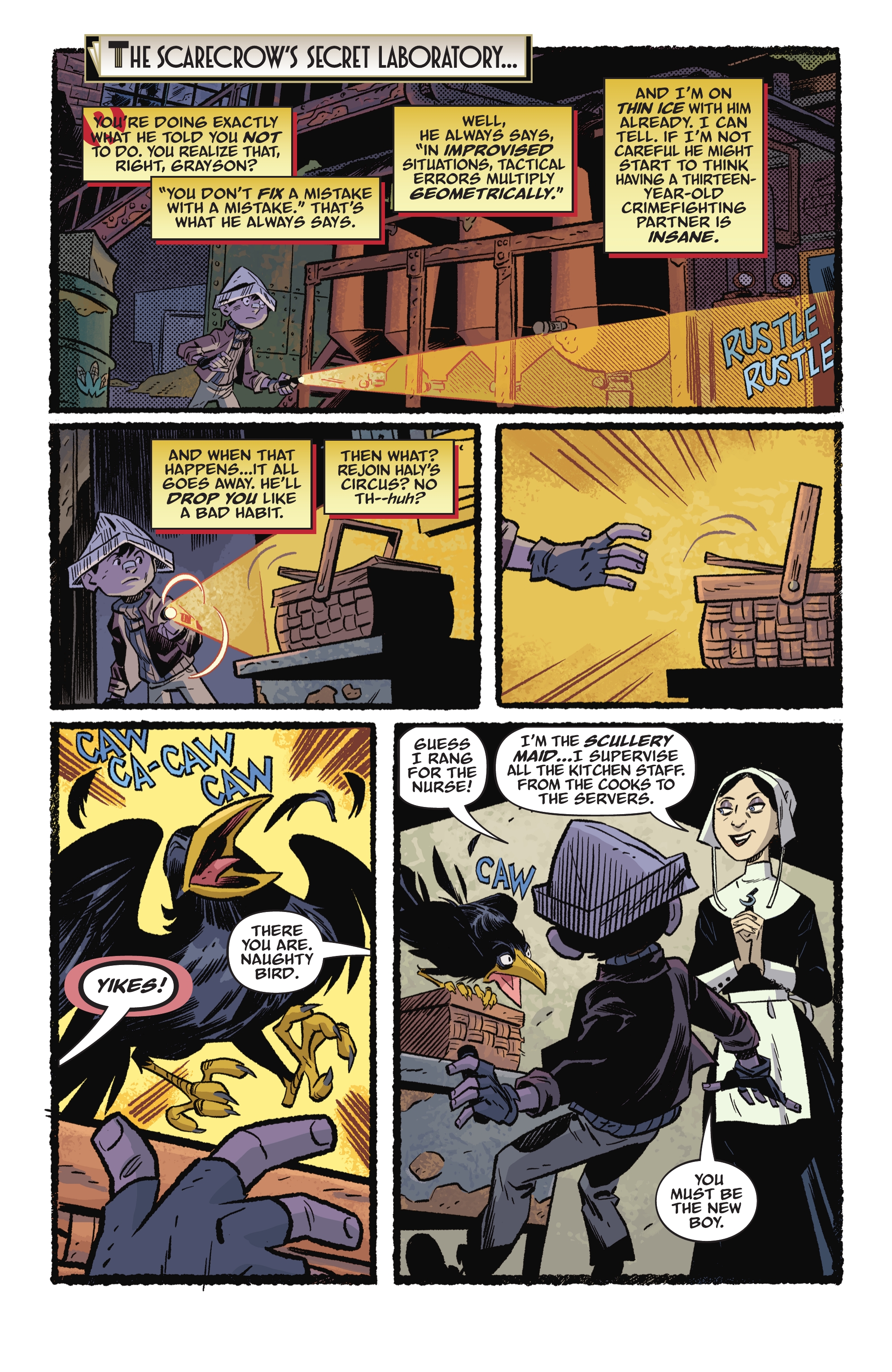 Read online Batman: The Audio Adventures comic -  Issue #6 - 11