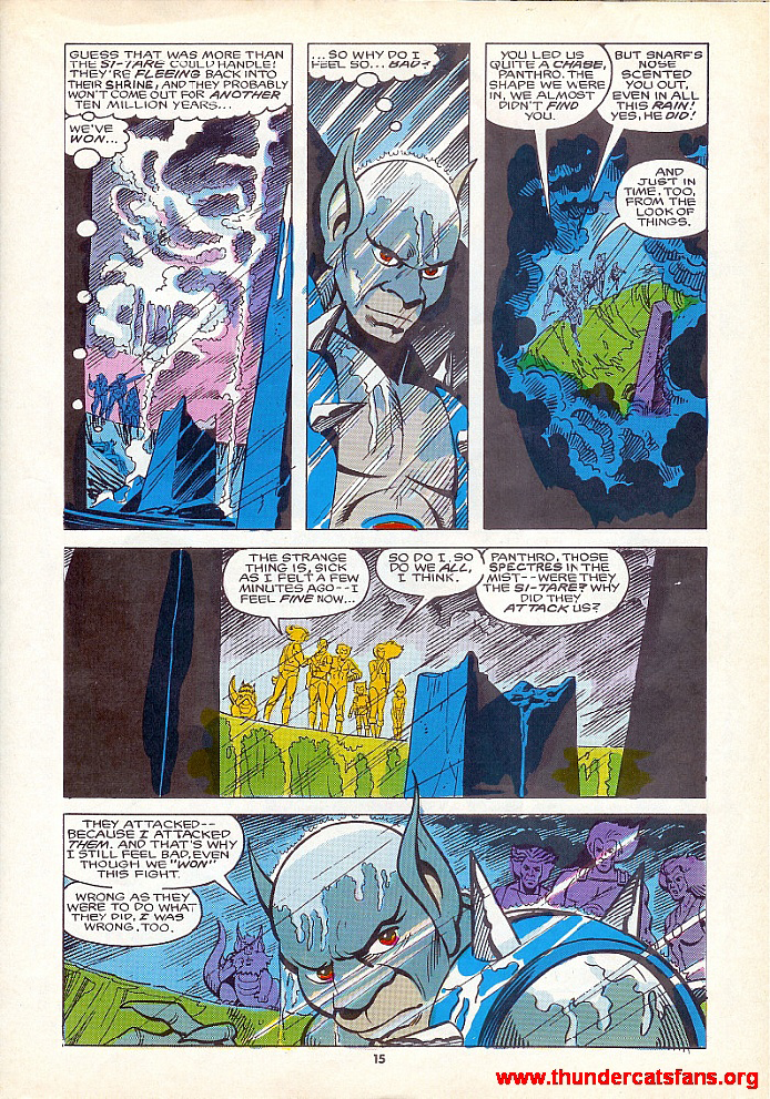 Read online ThunderCats (1987) comic -  Issue #22 - 14