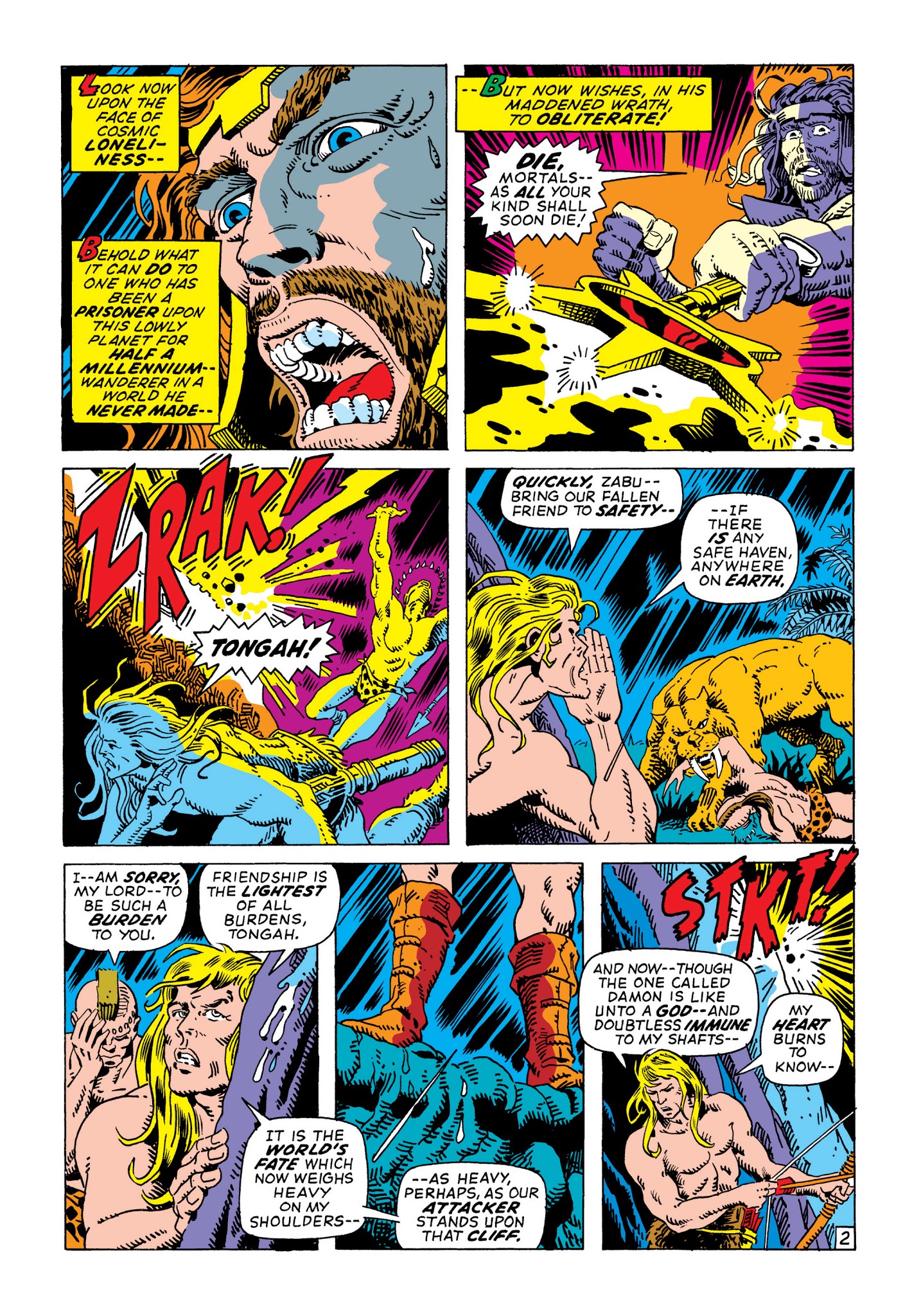 Read online Marvel Masterworks: Ka-Zar comic -  Issue # TPB 1 (Part 1) - 98