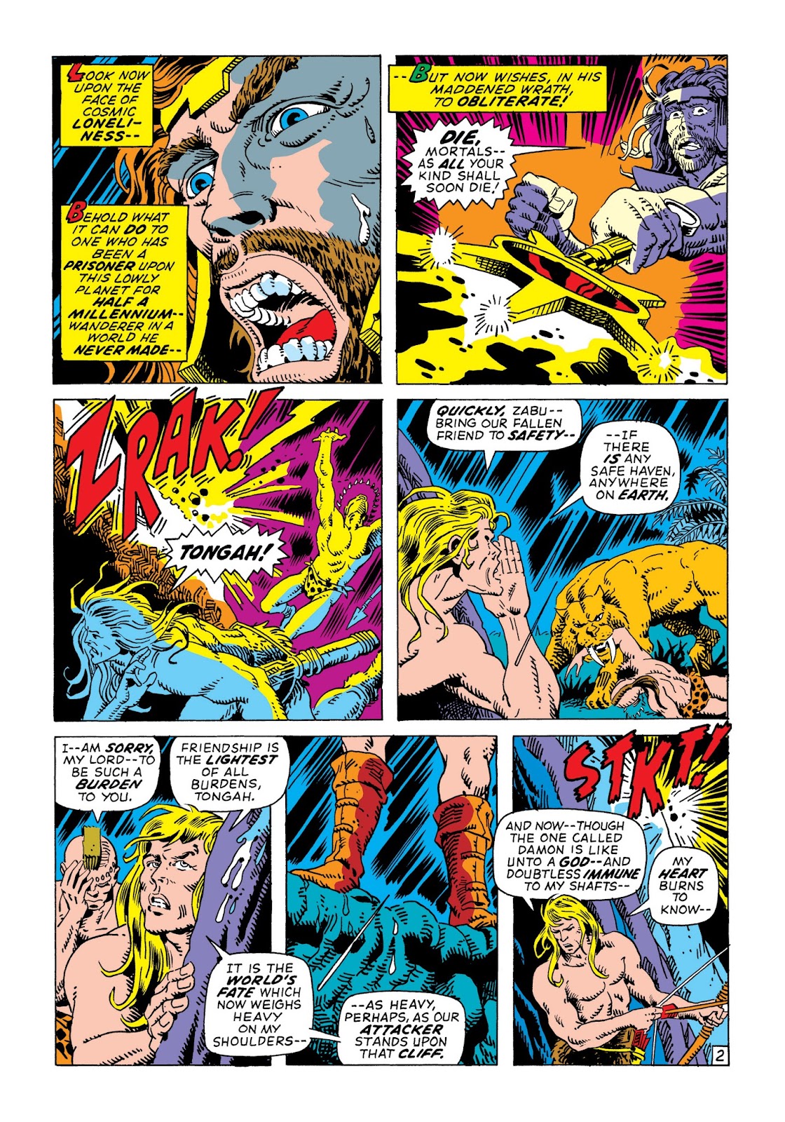 Marvel Masterworks: Ka-Zar issue TPB 1 - Page 98
