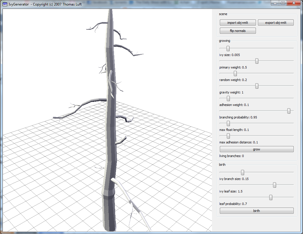 Bram Borremans - CG Generalism: Ivy Generator, and fixing the materials