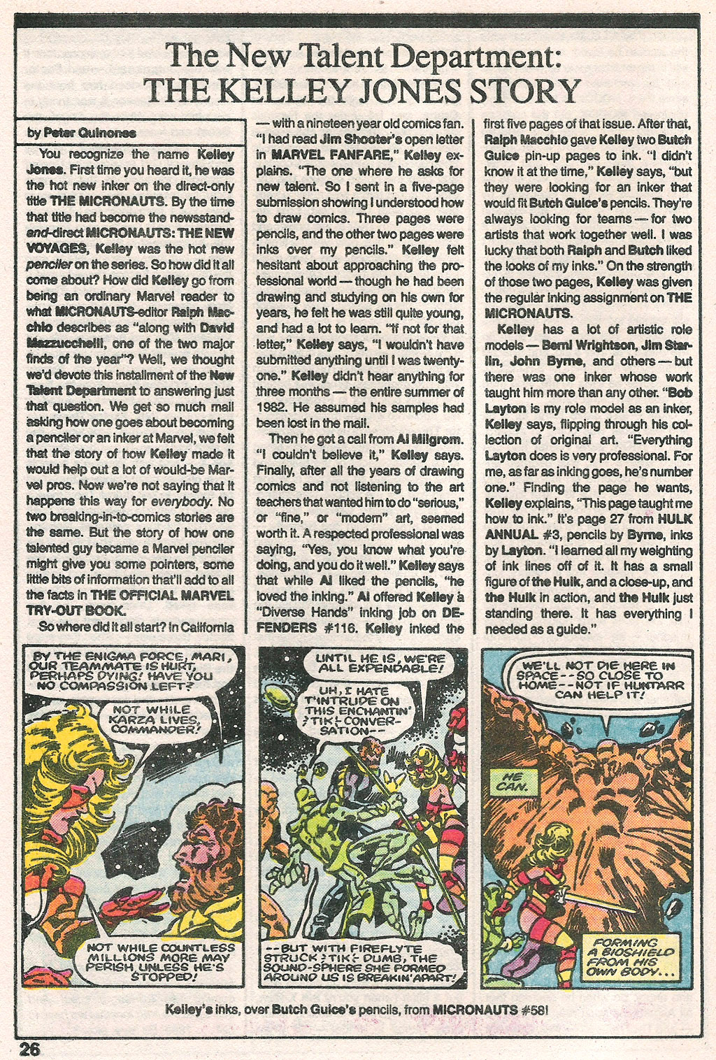 Read online Marvel Age comic -  Issue #27 - 27