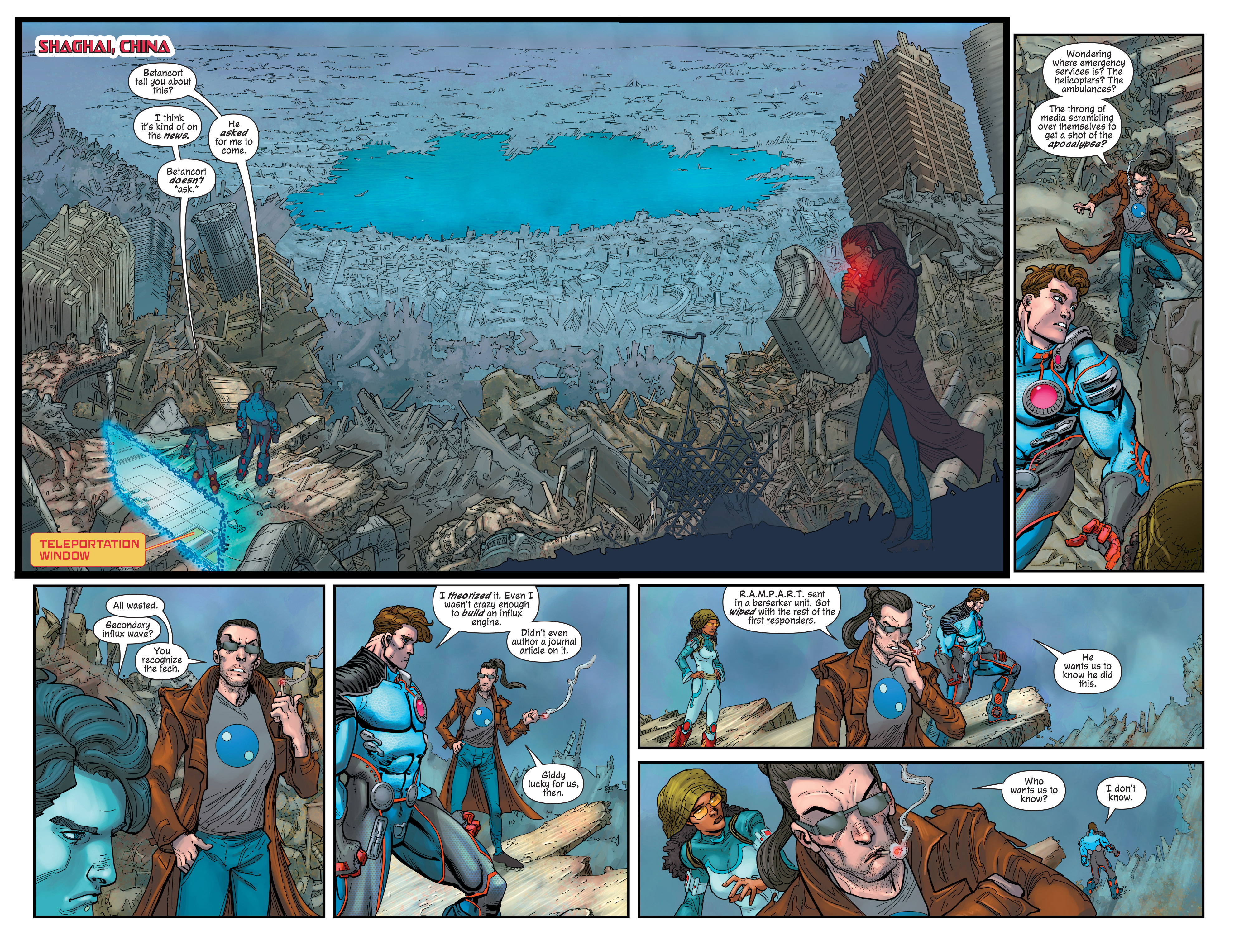 Read online The Infinite Adventures of Jonas Quantum comic -  Issue #3 - 6