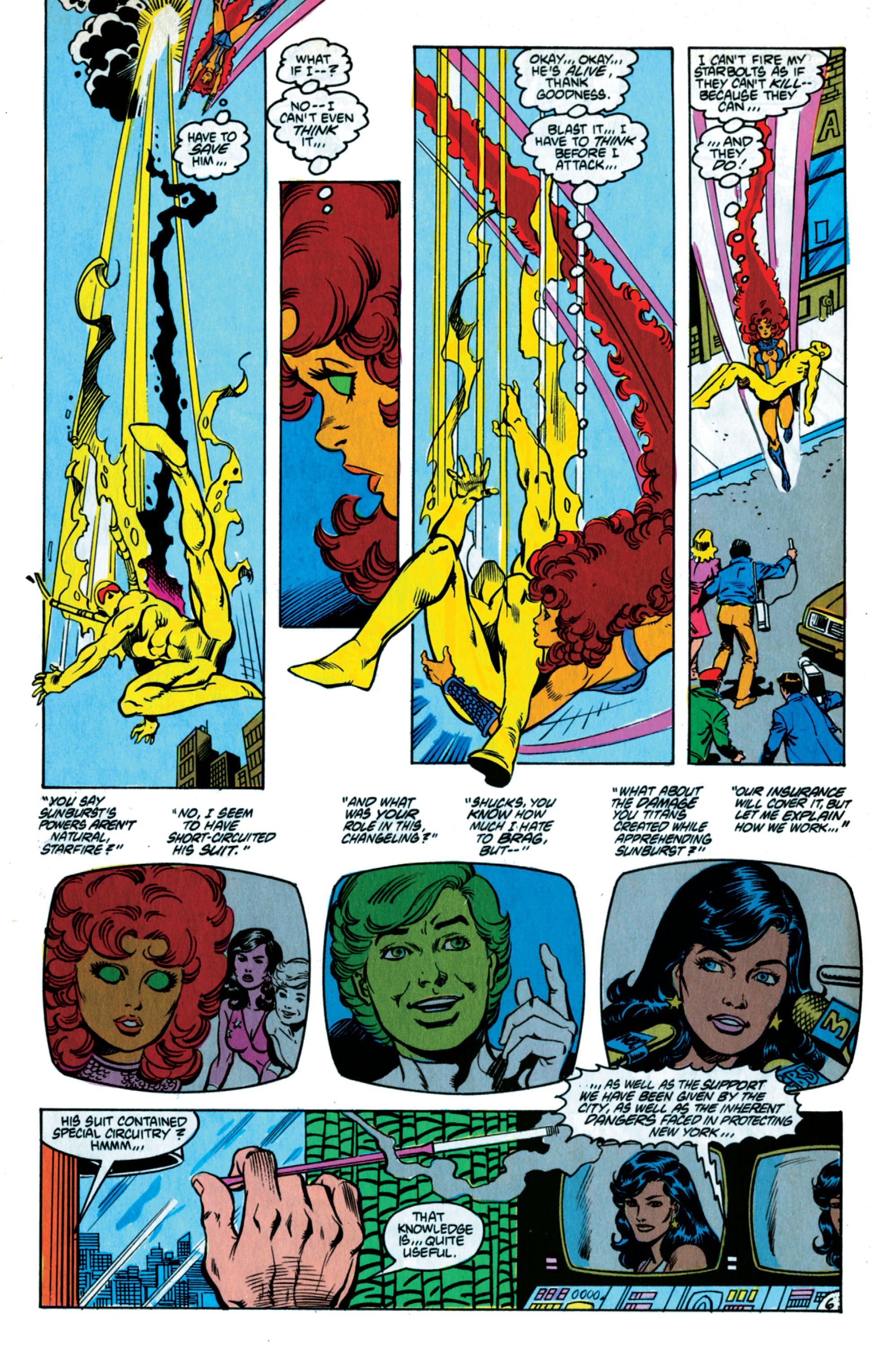 Read online The New Teen Titans (1984) comic -  Issue #36 - 7