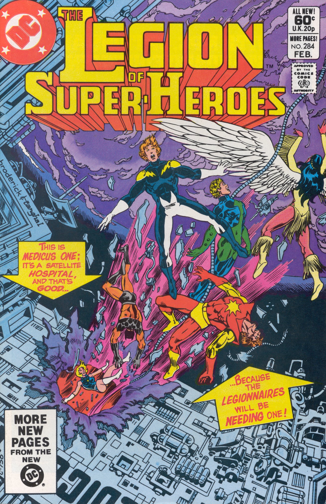 Legion of Super-Heroes (1980) 284 Page 0