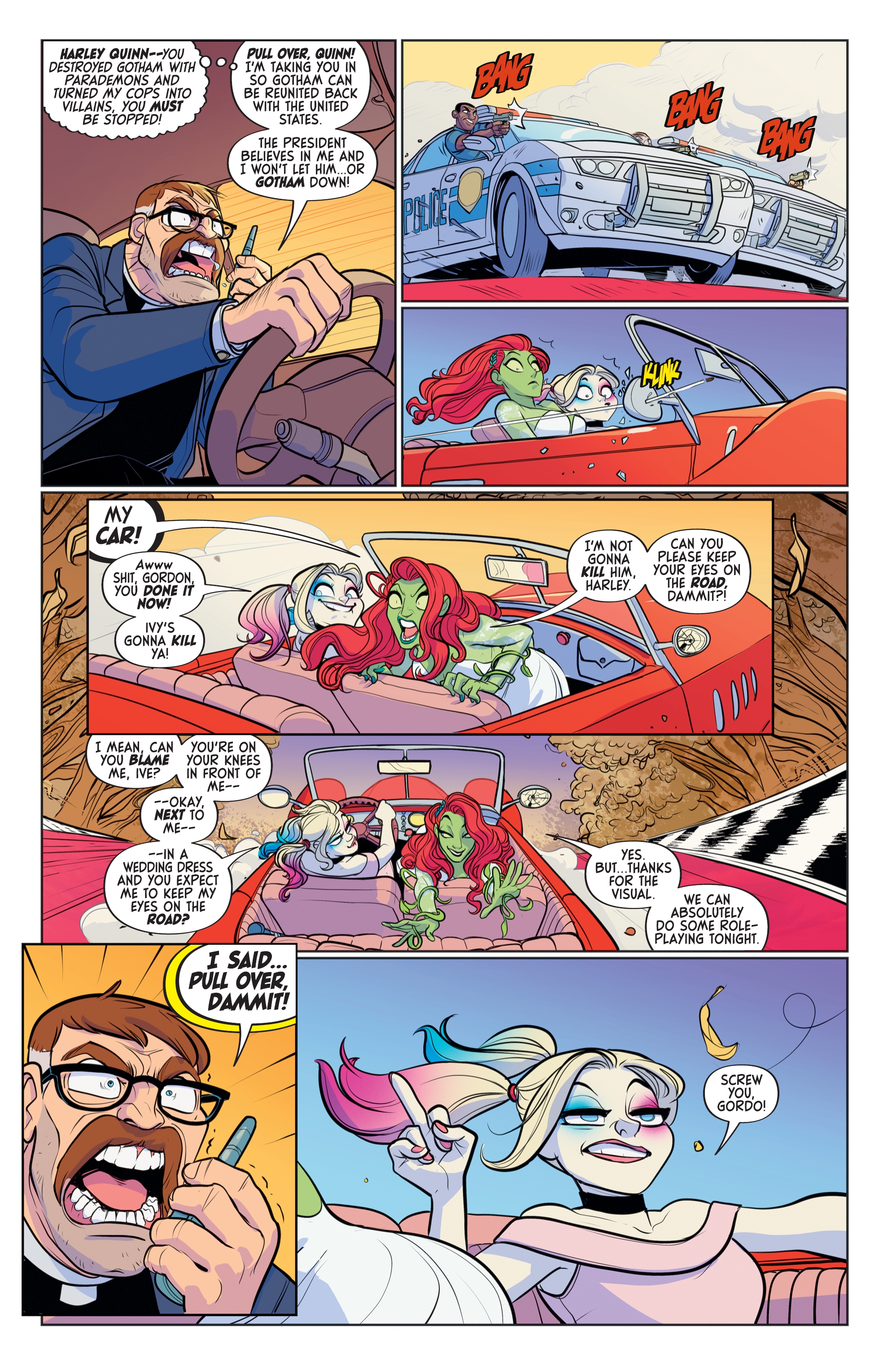 Read online Harley Quinn: The Animated Series: The Eat. Bang! Kill. Tour comic -  Issue #1 - 4