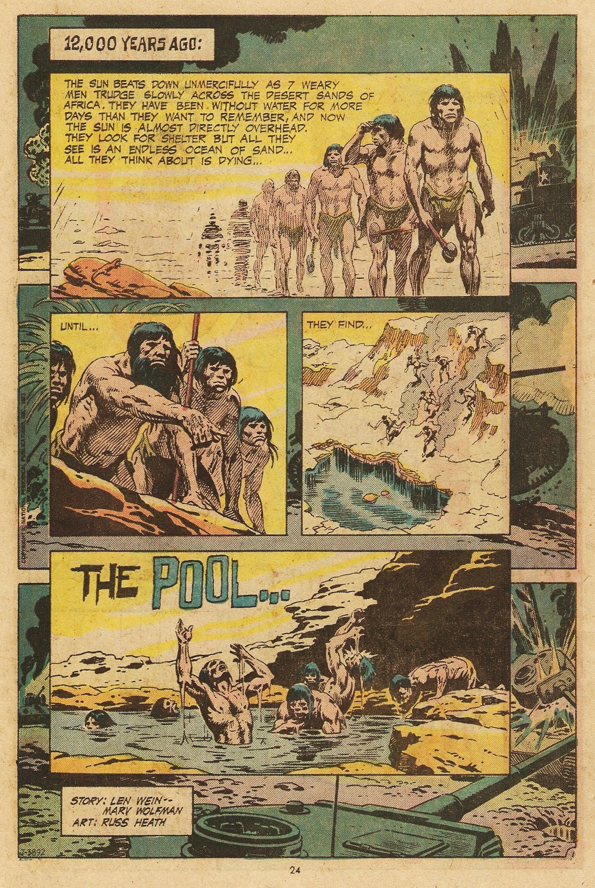Read online Weird War Tales (1971) comic -  Issue #36 - 24