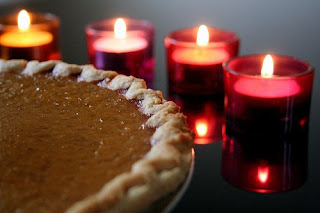 Thanksgiving Pumpkin Pie Greeting Cards