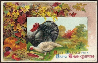 Antique Happy Thanksgiving Postcard