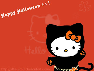 Hello Kitty and Halloween Wallpapers