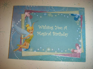 tinkerbell cartoon birthday ecard