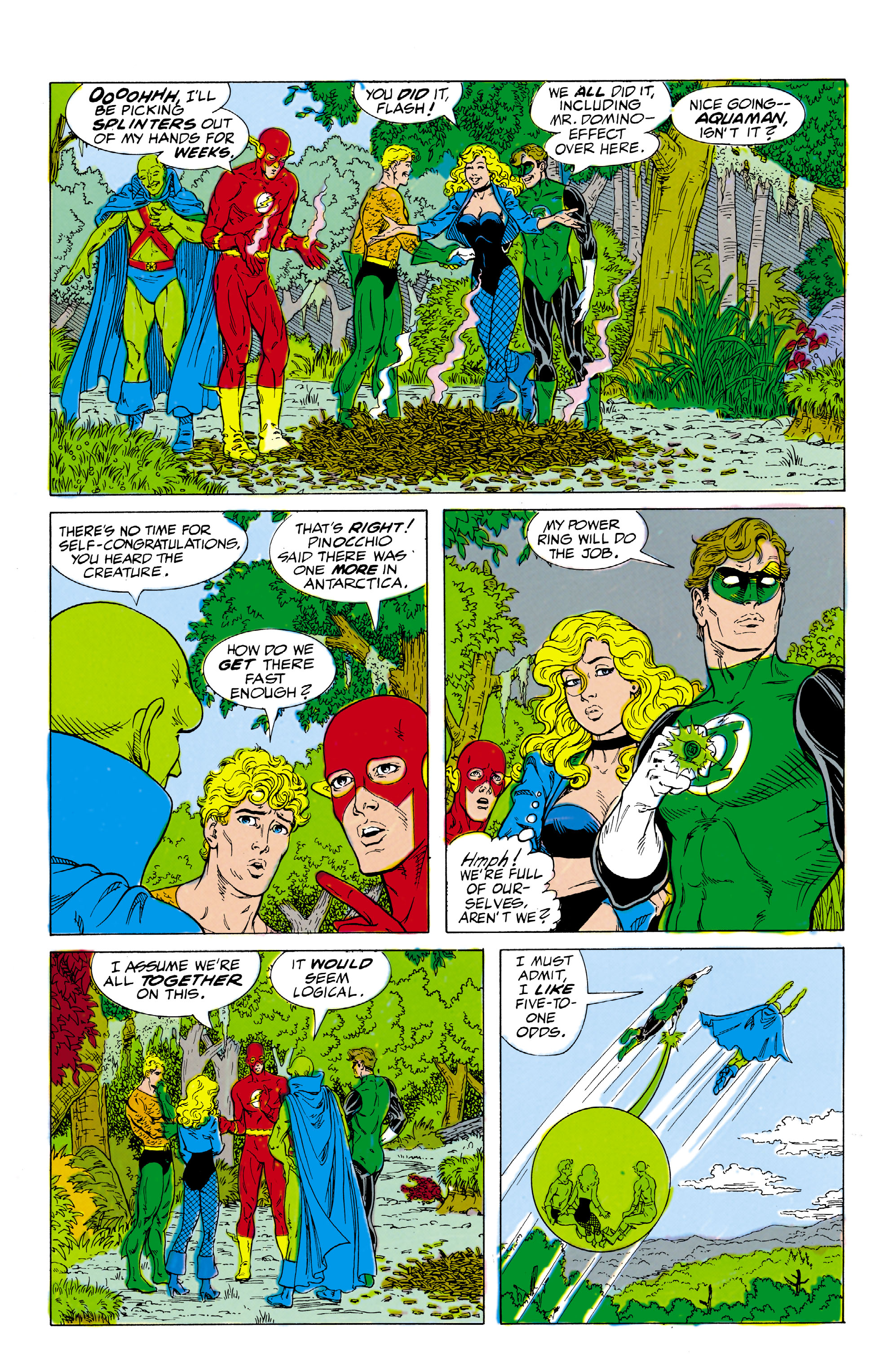 Read online Secret Origins (1986) comic -  Issue #32 - 35